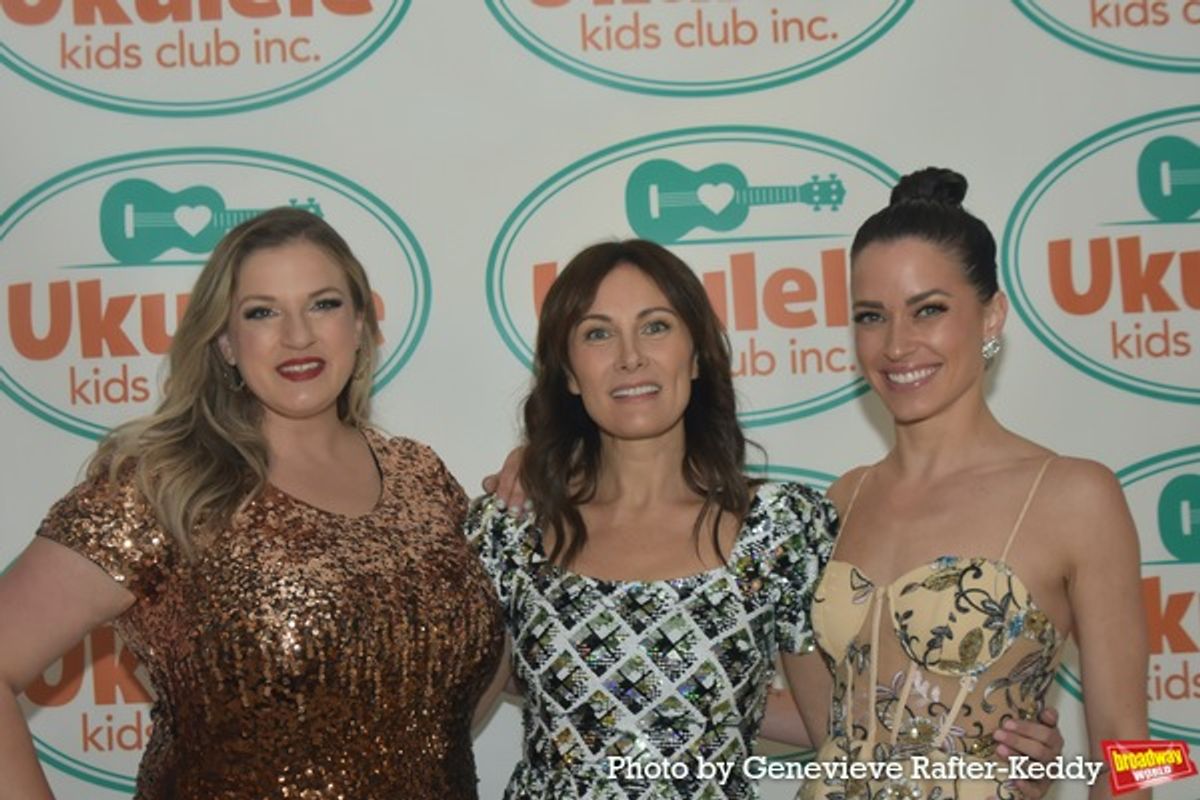 Stephanie Epstein, Laura Benanti and Abby Jaros at 