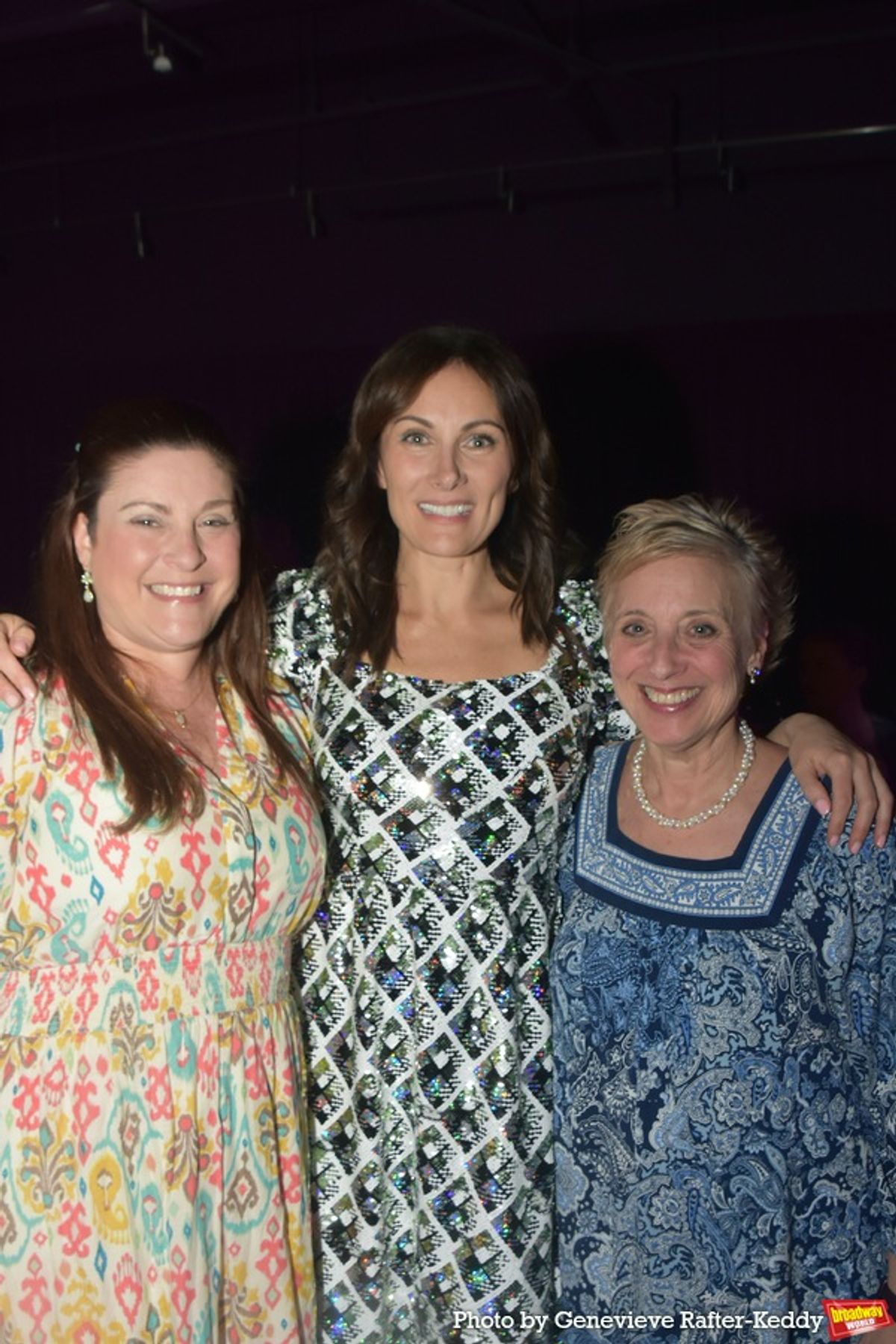 Melissa Broder, Laura Benanti and Amy Kurfistt at 