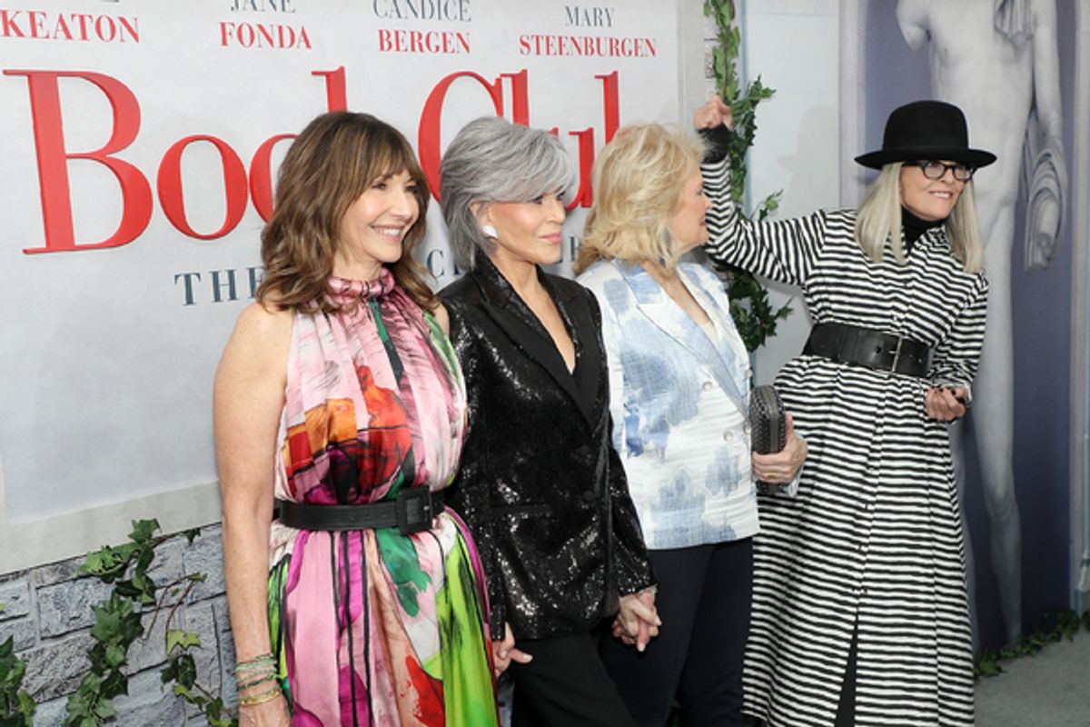 Mary Steenburgen, Jane Fonda, Candice Bergen and Diane Keaton

 at 