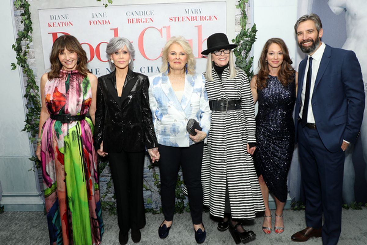 Mary Steenburgen, Jane Fonda, Candice Bergen and Diane Keaton, Erin Simms, Bill Holderman at 