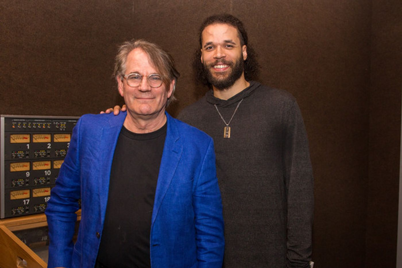 Photos: See Phillipa Soo, Andrew Burnap, Jordan Donica & More Recording the CAMELOT Cast Album  Image