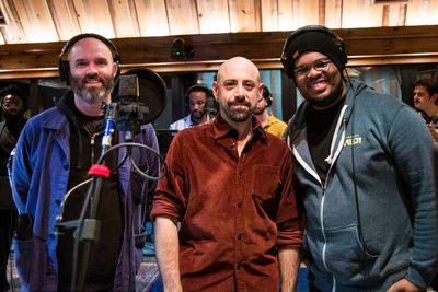 Danny Wolohan, Anthony Michael Lopez and Fergie Phillipe Photo
