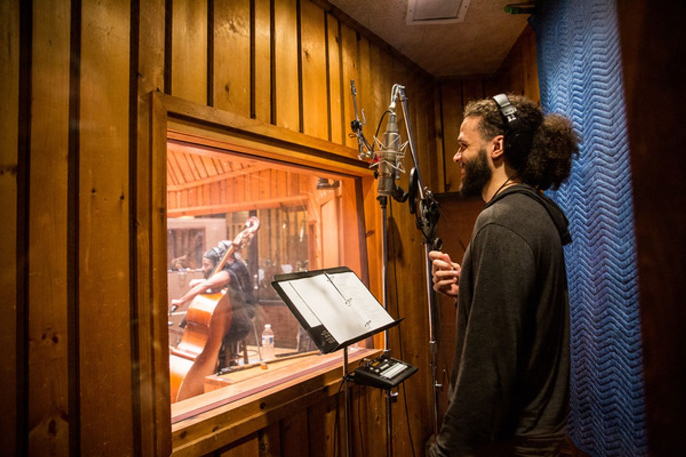 Photos: See Phillipa Soo, Andrew Burnap, Jordan Donica & More Recording the CAMELOT Cast Album  Image