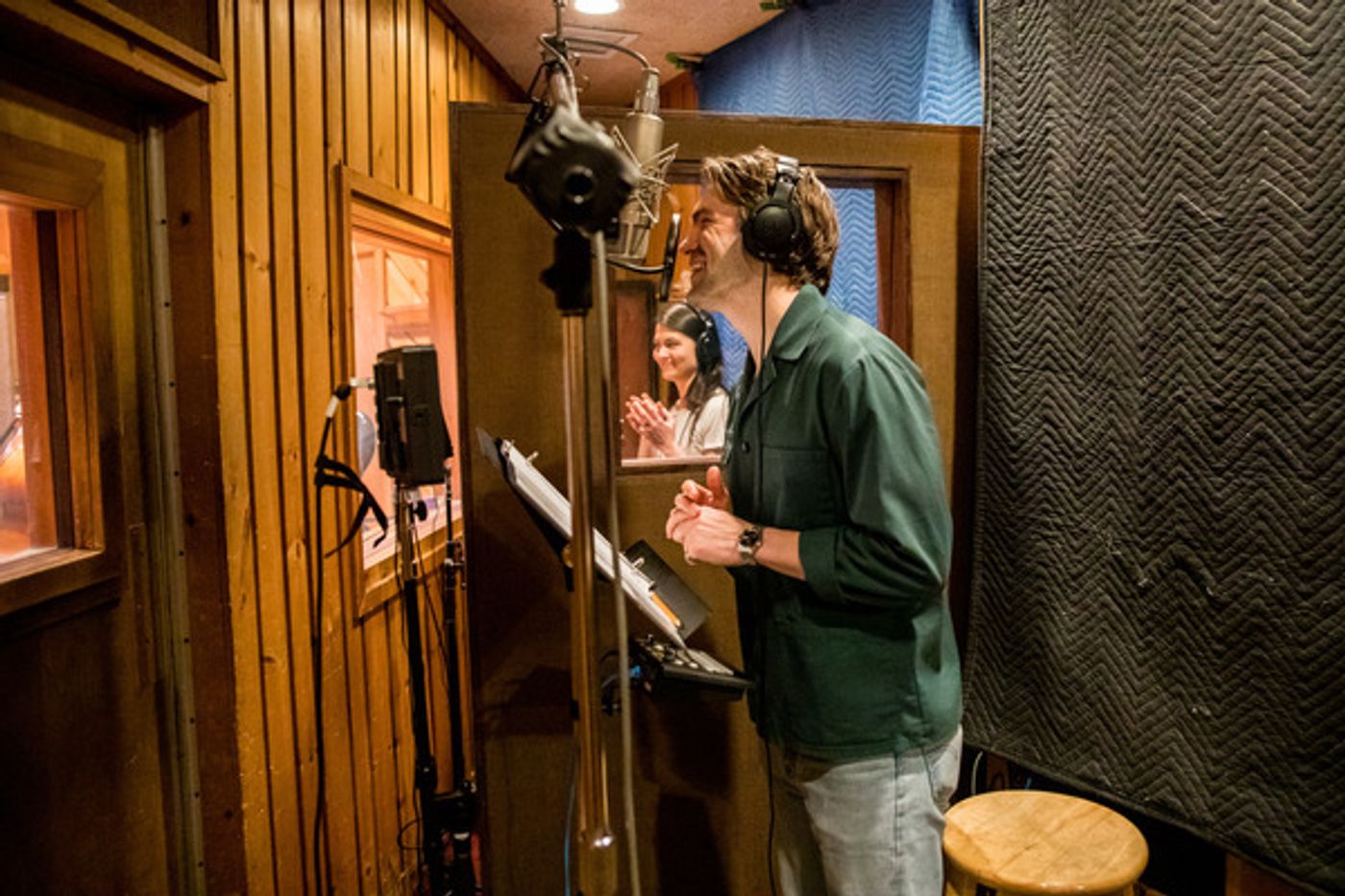 Photos: See Phillipa Soo, Andrew Burnap, Jordan Donica & More Recording the CAMELOT Cast Album  Image