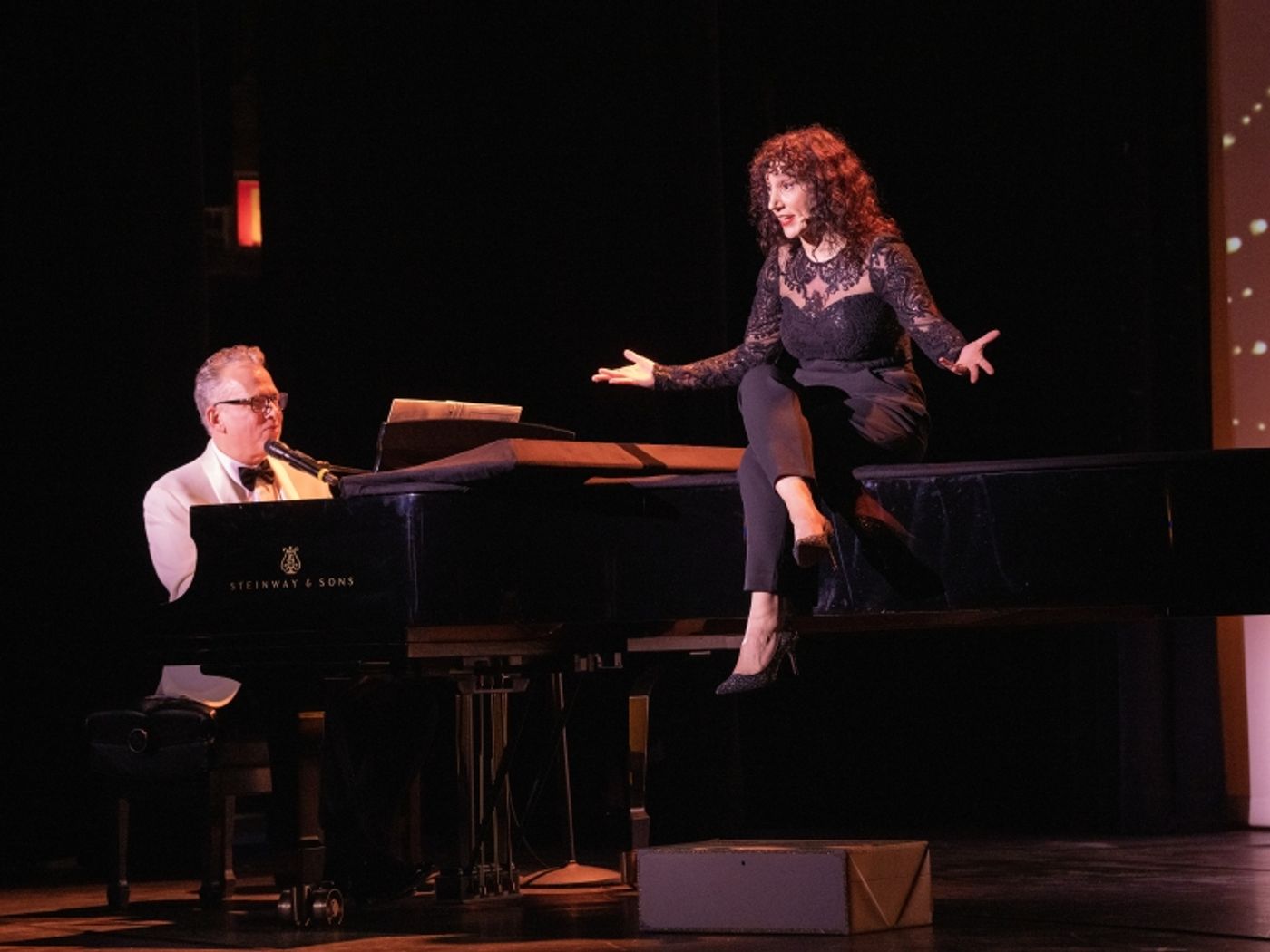Photos: JUDY ON TV! at 92NY In A Richard Termine Photo Flash  Image