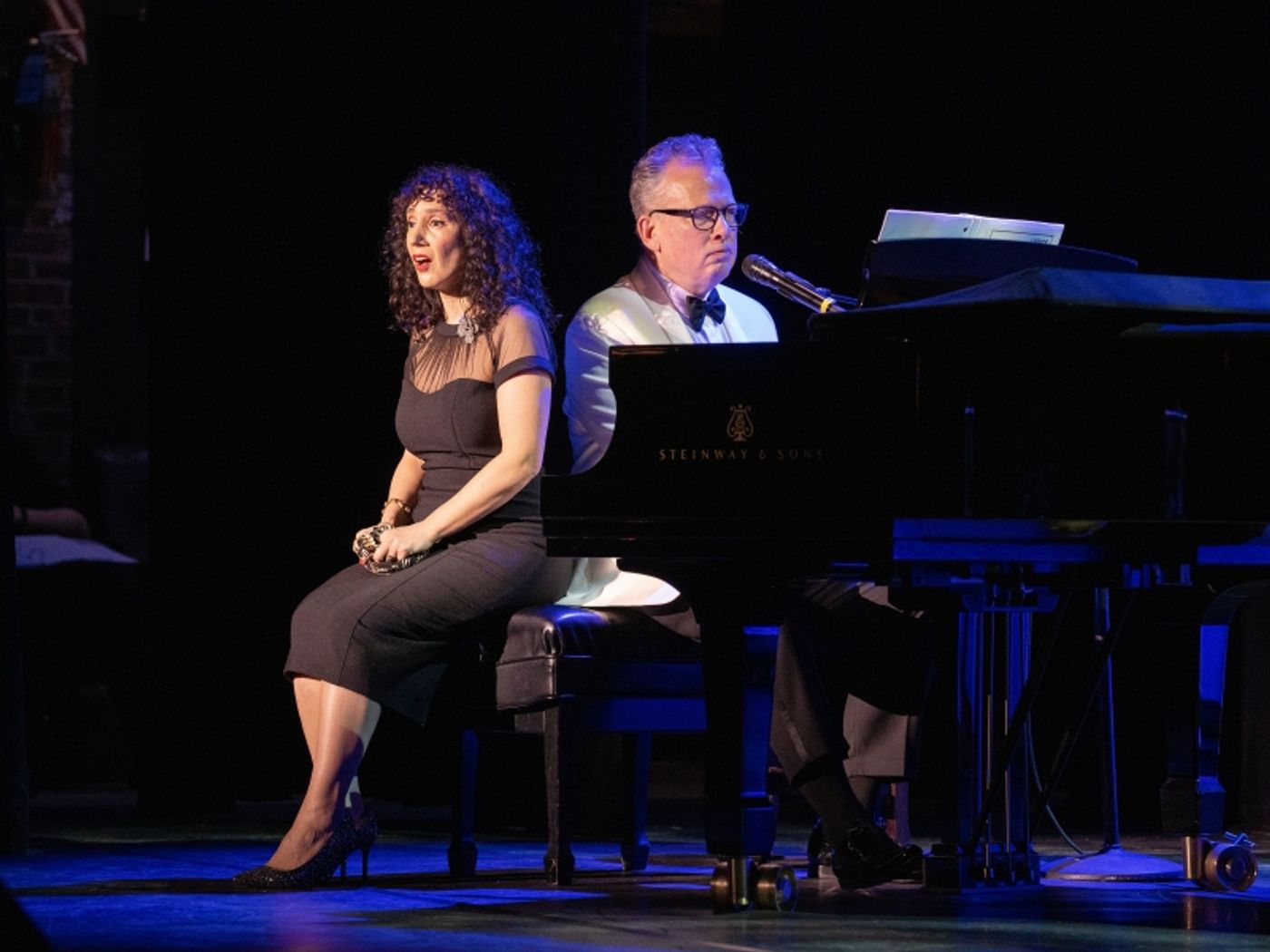 Photos: JUDY ON TV! at 92NY In A Richard Termine Photo Flash  Image