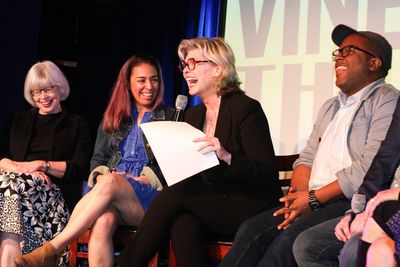 Rona Siddiqui, Debra Monk and Michael R. Jackson  Photo