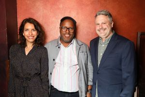 Sarah Stern, Michael R. Jackson and Chris Miller @ BroadwayWorld Sarah Stern, Michael R. Jackson and Chris Miller Photo