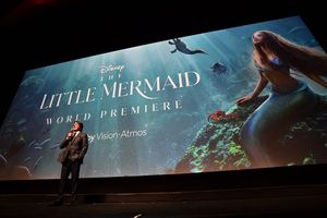 LOS ANGELES, CALIFORNIA - MAY 08: Rob Marshall speaks onstage during the World Premie Photo