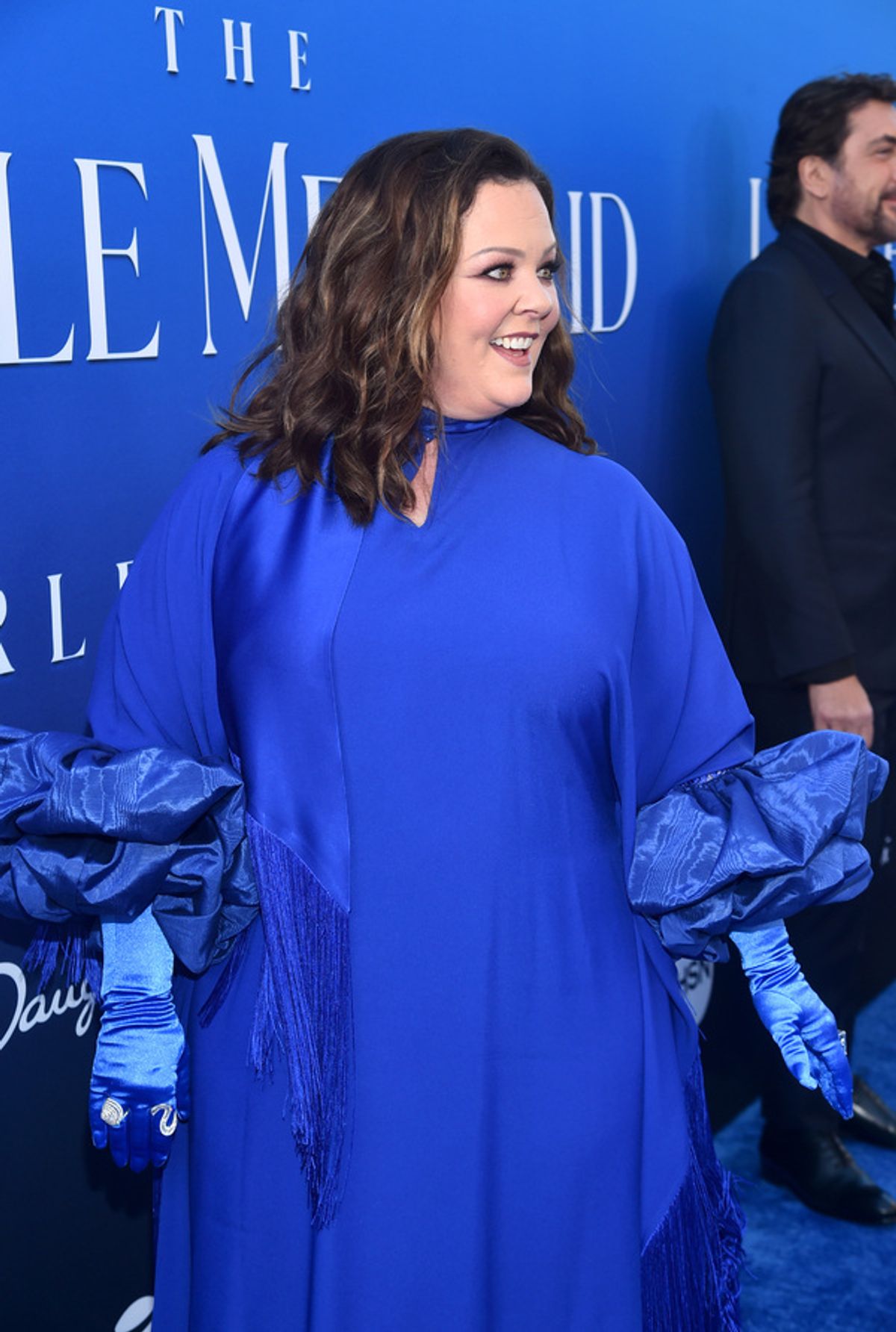 LOS ANGELES, CALIFORNIA - MAY 08: Melissa McCarthy attends the World Premiere of Disney's live-action feature 'The Little Mermaid' at the Dolby Theatre in Los Angeles, California on May 08, 2023. (Photo by Alberto E. Rodriguez/Getty Images for Disney) at 