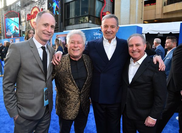 LOS ANGELES, CALIFORNIA - MAY 08: (L-R) Tom MacDougall, President, Walt Disney Music, Photo