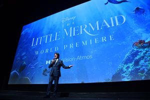 LOS ANGELES, CALIFORNIA - MAY 08: Rob Marshall speaks onstage during the World Premie Photo