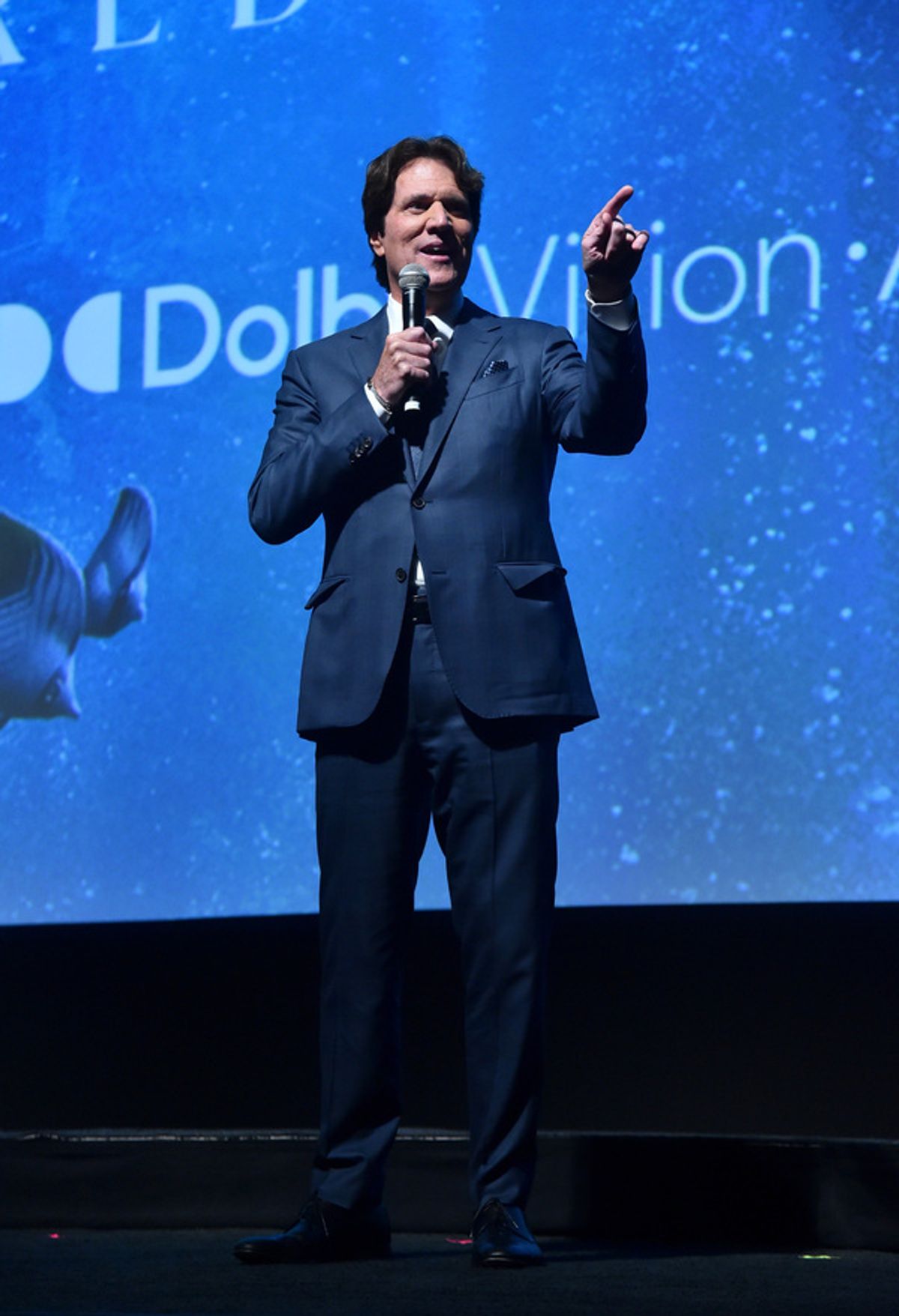 LOS ANGELES, CALIFORNIA - MAY 08: Rob Marshall speaks onstage during the World Premiere of Disney's live-action feature 'The Little Mermaid' at the Dolby Theatre in Los Angeles, California on May 08, 2023. (Photo by Alberto E. Rodriguez/Getty Images for Disney) at 