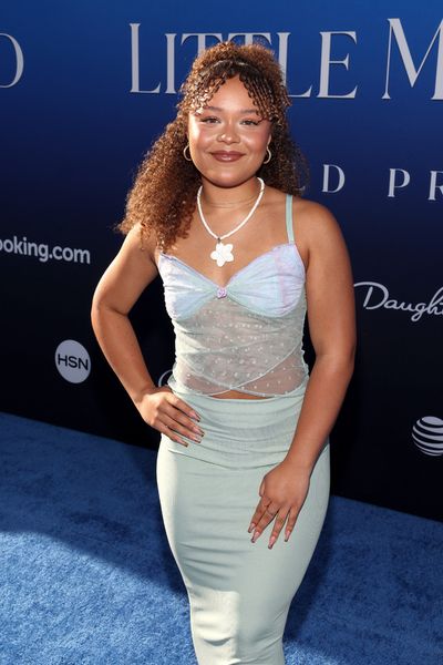 LOS ANGELES, CALIFORNIA - MAY 08: Tahani Anderson attends the World Premiere of Disne Photo