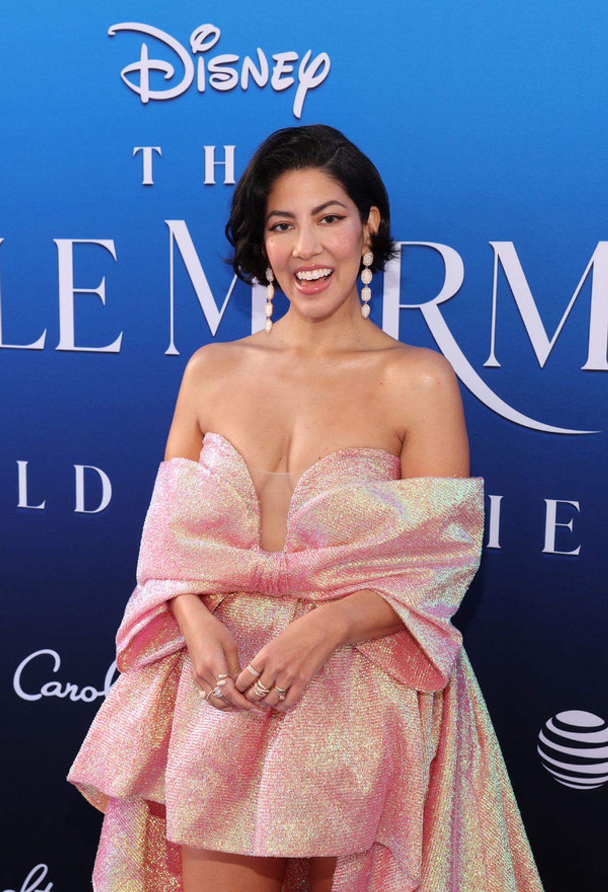 LOS ANGELES, CALIFORNIA - MAY 08: Stephanie Beatriz attends the World Premiere of Disney's live-action feature 'The Little Mermaid' at the Dolby Theatre in Los Angeles, California on May 08, 2023. (Photo by Jesse Grant/Getty Images for Disney) at 