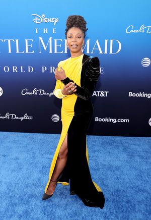 LOS ANGELES, CALIFORNIA - MAY 08: Noma Dumezweni attends the World Premiere of Disney Photo