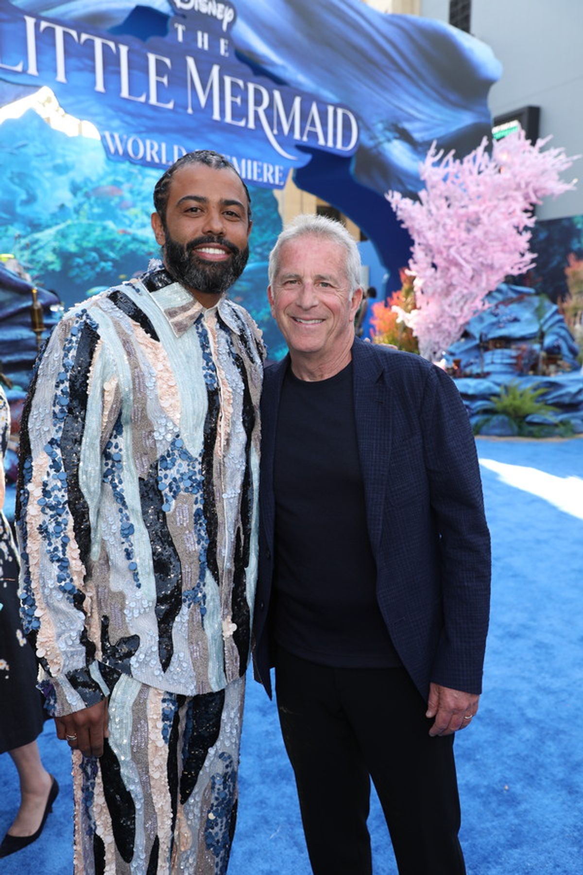Daveed Diggs and Marc Platt attend the World Premiere of Disney's 'The Little Mermaid' at the Dolby Theatre in Hollywood, CA on Monday, May 8, 2023 

(photo: Alex J. Berliner/ABImages)


 at 