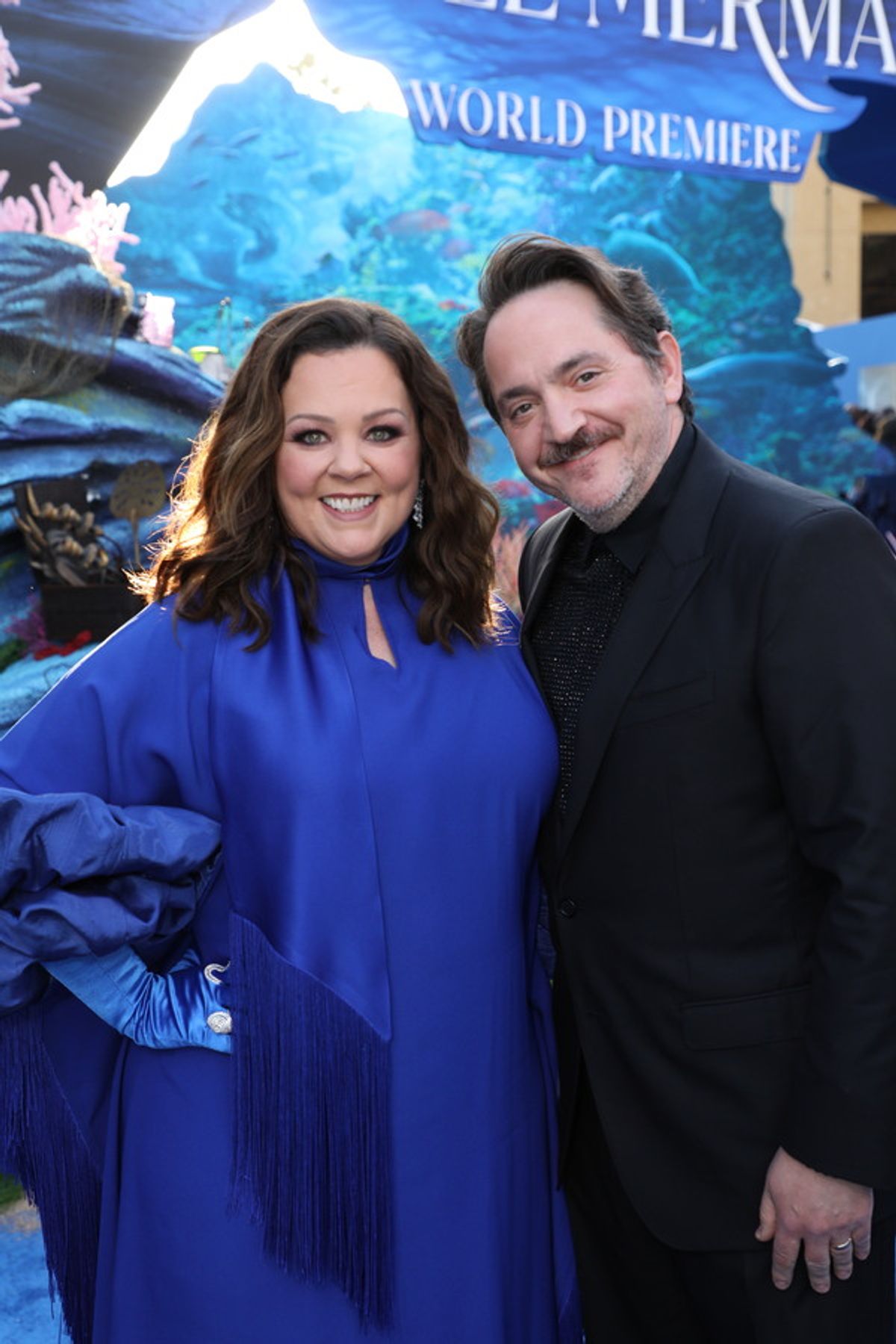 Melissa McCarthy and Ben Falcone attend the World Premiere of Disney's 'The Little Mermaid' at the Dolby Theatre in Hollywood, CA on Monday, May 8, 2023 

(photo: Alex J. Berliner/ABImages)


 at 