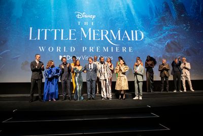 Jonah Hauer-King, Melissa McCarthy, Javier Bardem, Noma Dumezweni, Halle Bailey, Ron  Photo