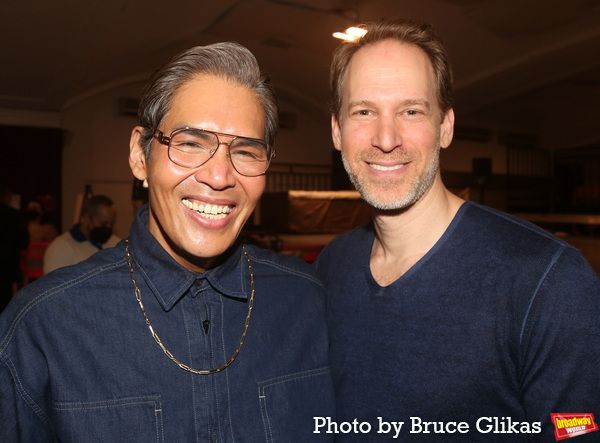Costume Designer Clint Ramos and Scenic Designer David Korins Photo