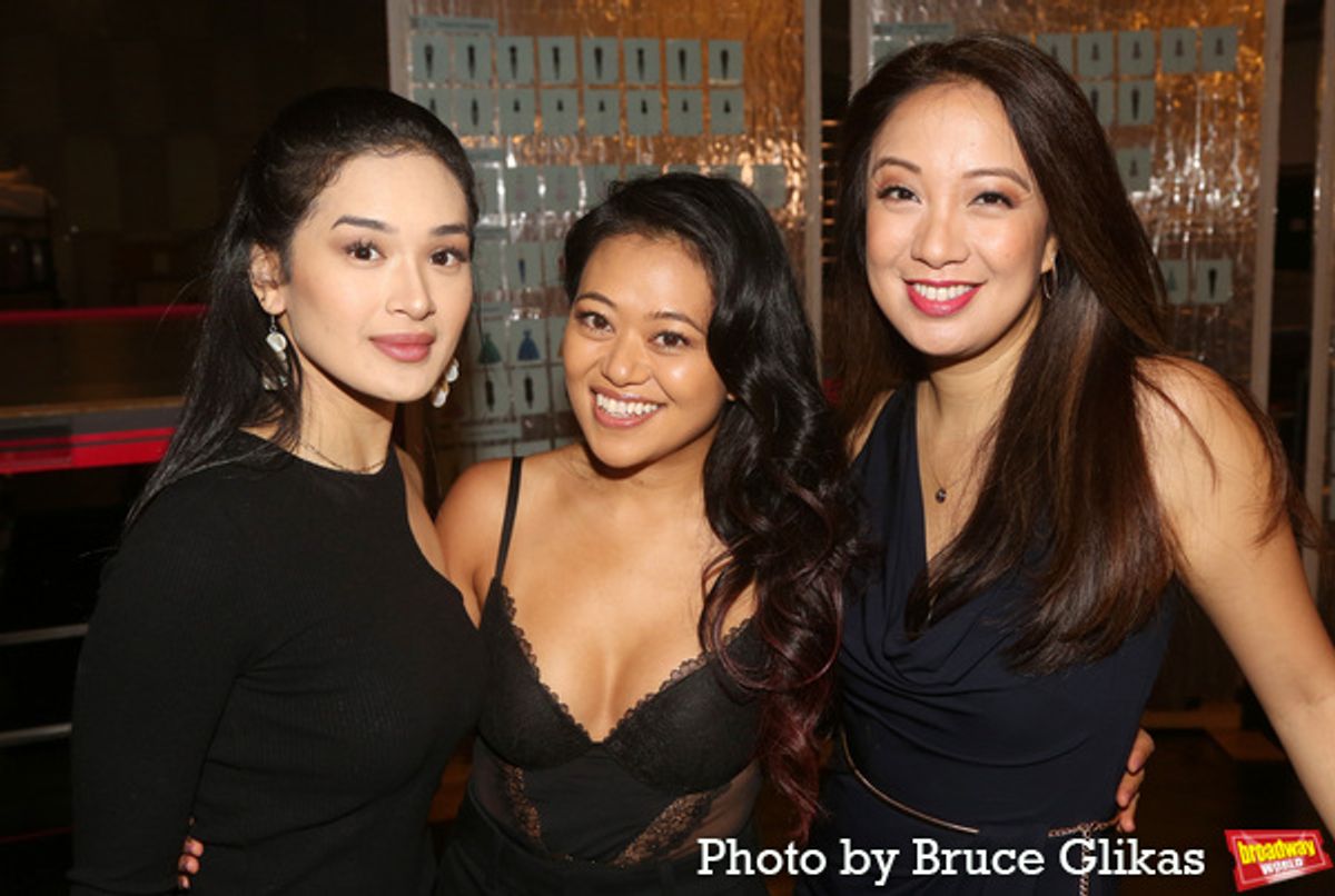 Julia Abueva, Renée Albulario and Jaygee Macapugay at 