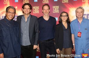 Costume Designer Clint Ramos, Director Alex Timbers, Scenic Designer David Korins, Ch Photo