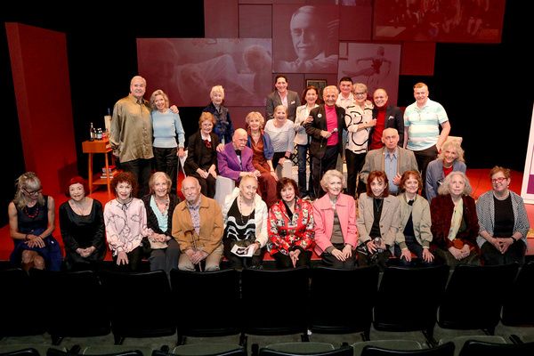 Friends of Lawrence Merritt - after the formal event - and before going to the Yotel  Photo