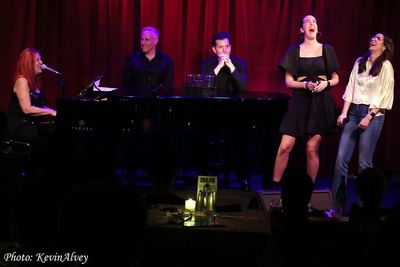 Victoria Shaw, Jim Brickman, Peter Cincotti, Ava Locknar, Ruby Locknar Photo