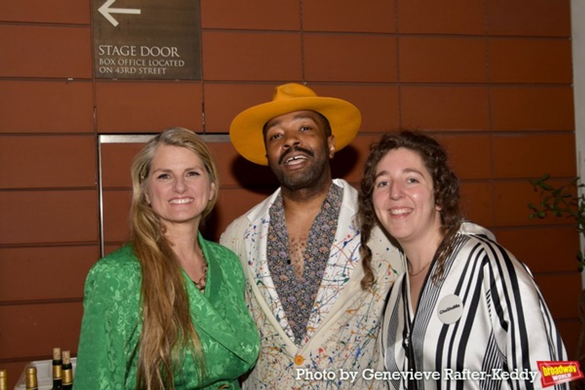 Bonnie Comley, Parron Allen and Remy Knopf at 
