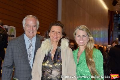 Stewart F. Lane, Anita Durst and Bonnie Comley Photo