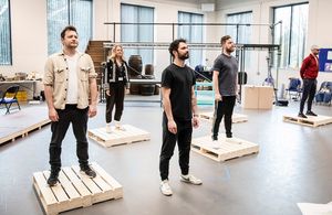 Sam Lupton, Emily Pollet, Stanton Wright, Jim Fish & Gareth Kennerley @ BroadwayWorld Sam Lupton, Emily Pollet, Stanton Wright, Jim Fish & Gareth Kennerley Photo