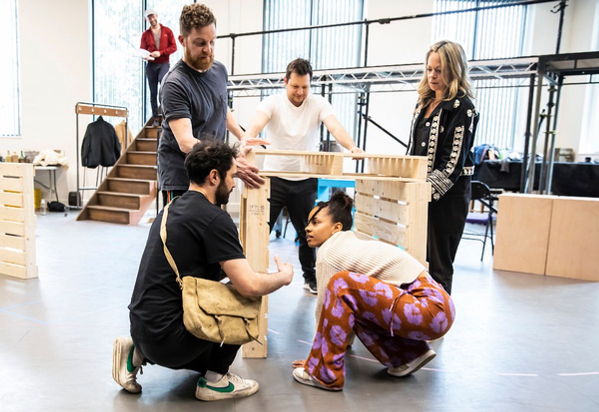 Stanton Wright, Jim Fish, Sam Lupton, Bessy Ewa & Emily Pollet at 