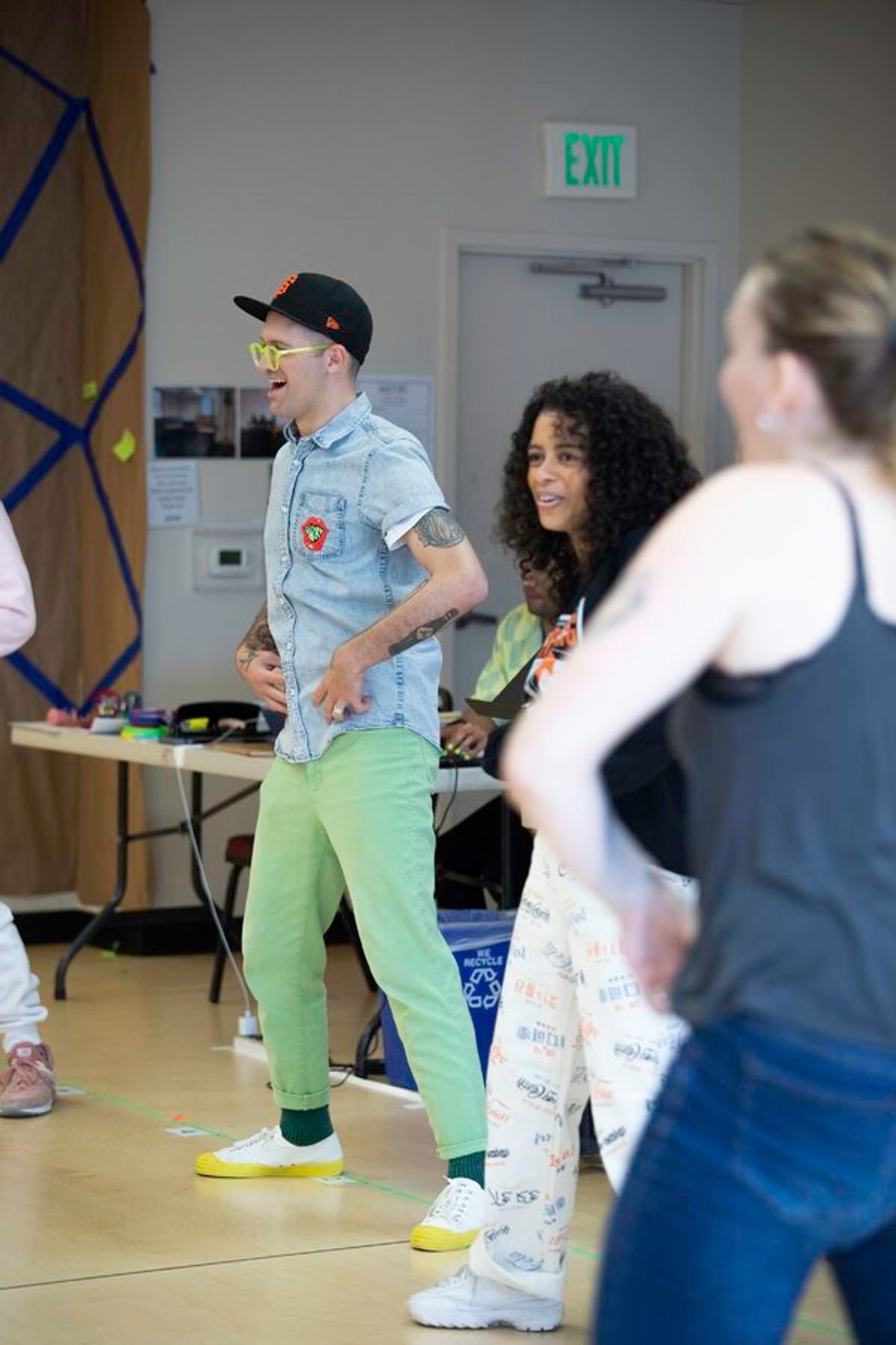 Sam Pinkleton, Chanel Tilghman, and Ada Westfall  at 