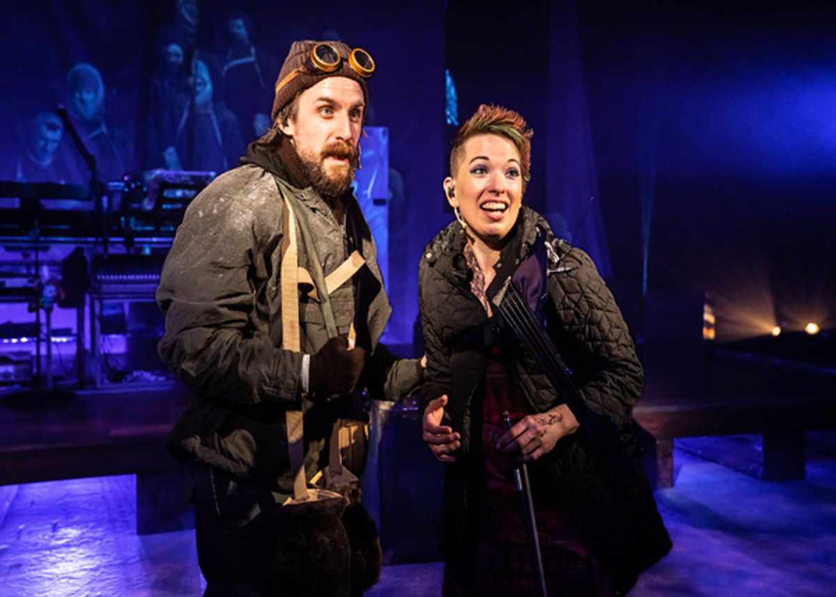 Andrew Mueller and Elisa Carlson at 