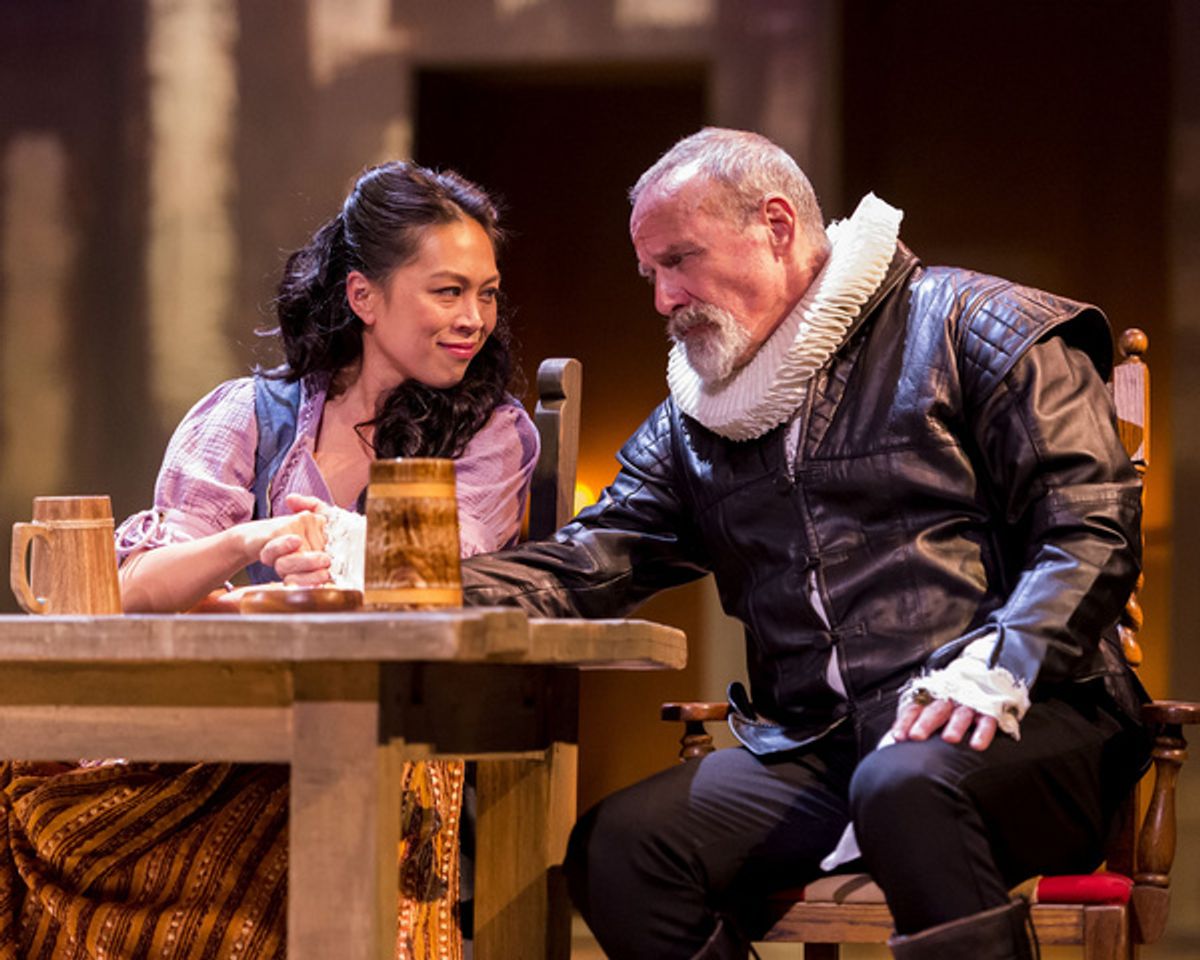 Nicole Javier and Geoff Elliott at 