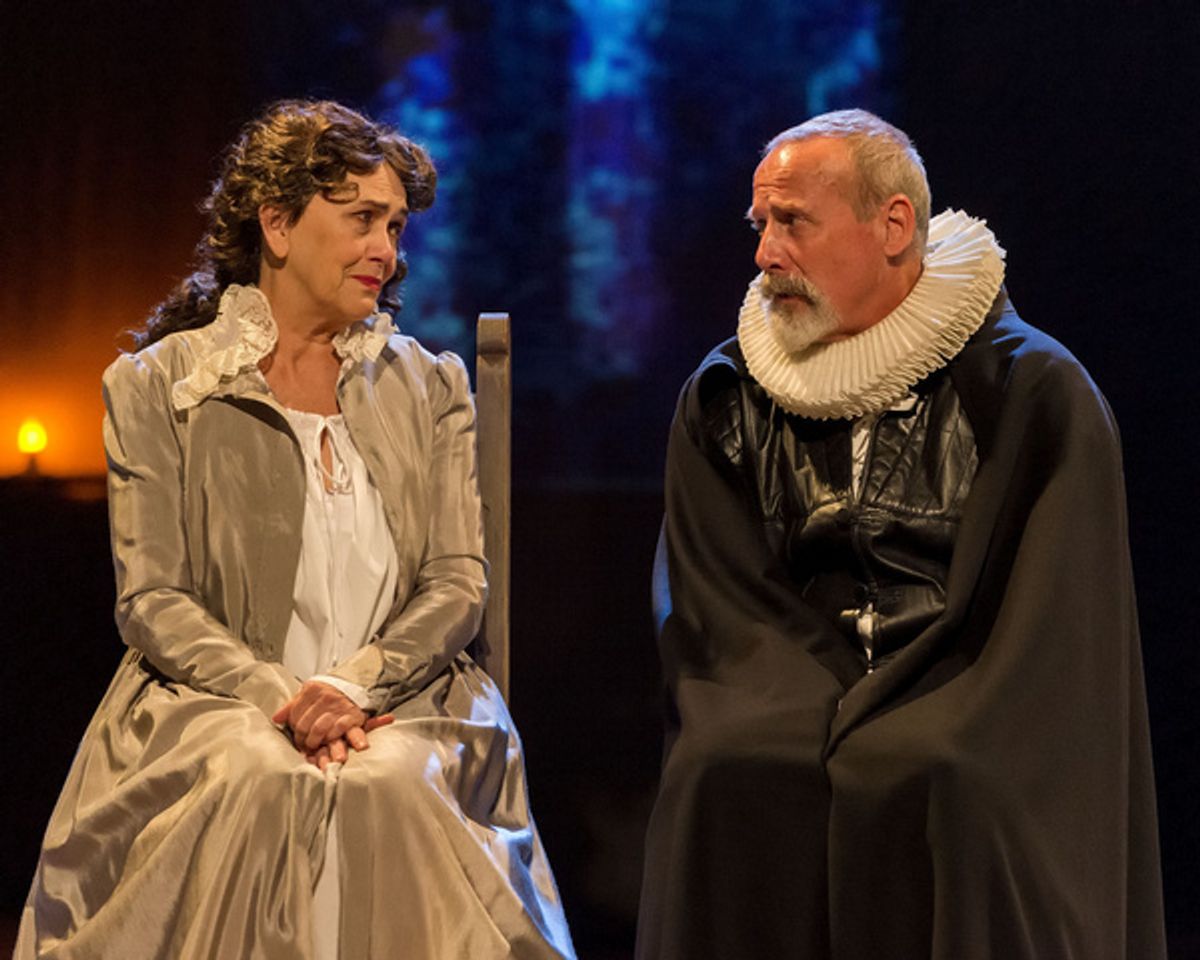 Deborah Strang and Geoff Elliott  at 