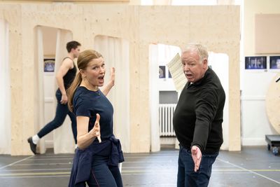 Josefina Gabrielle and Les Dennis Photo