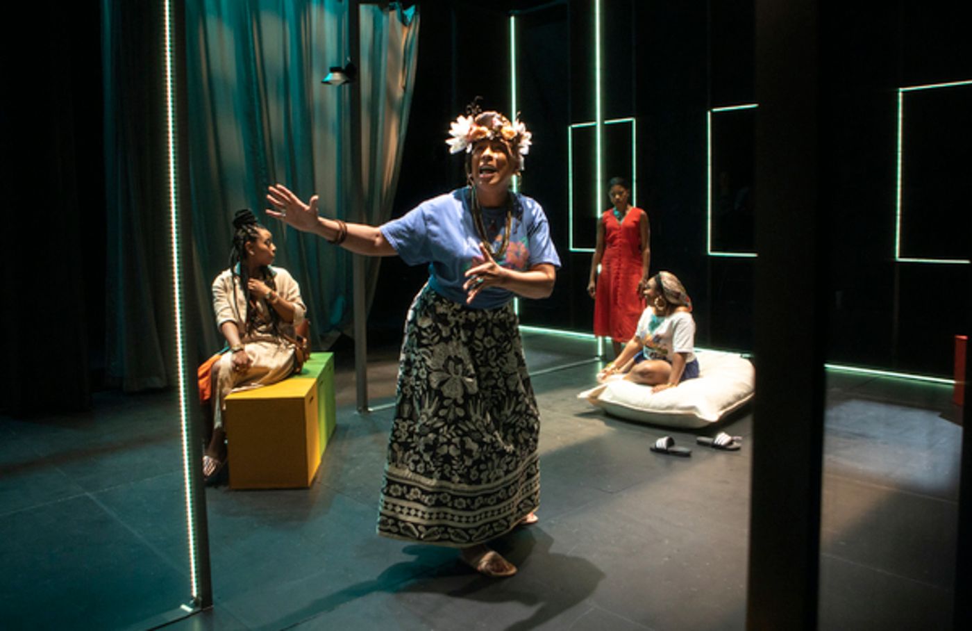 Photos: First Look At The World Premiere of BERNARDA'S DAUGHTERS FromThe New Group and National Black Theatre  Image