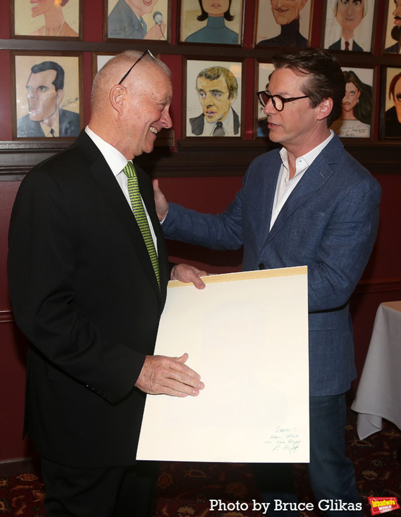 Photos: GOODNIGHT, OSCAR Star Sean Hayes Honored With Sardi's Portrait Photos: GOODNIGHT, OSCAR Star Sean Hayes Honored With Sardi's Portrait Image
