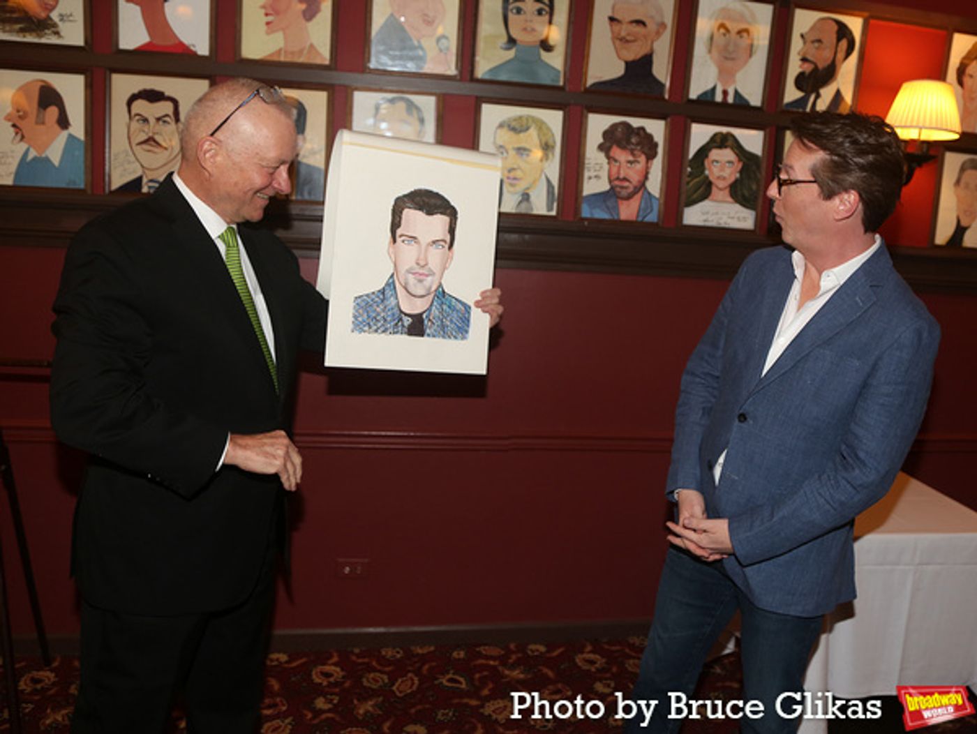 Photos: GOODNIGHT, OSCAR Star Sean Hayes Honored With Sardi's Portrait Photos: GOODNIGHT, OSCAR Star Sean Hayes Honored With Sardi's Portrait Image
