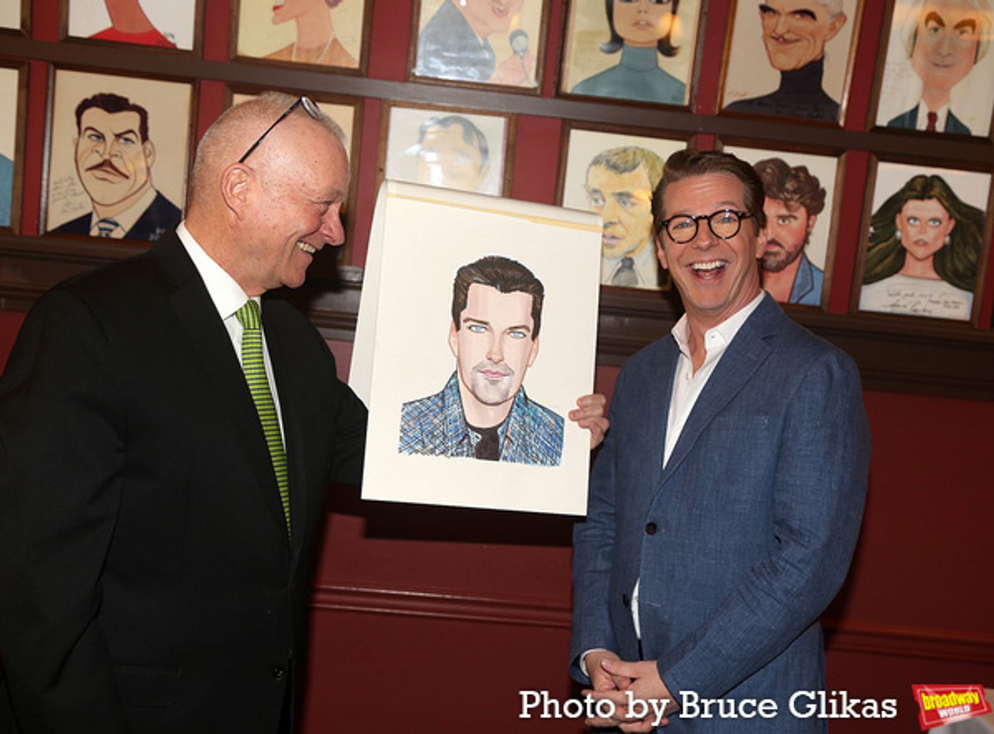 Photos: GOODNIGHT, OSCAR Star Sean Hayes Honored With Sardi's Portrait Photos: GOODNIGHT, OSCAR Star Sean Hayes Honored With Sardi's Portrait Image