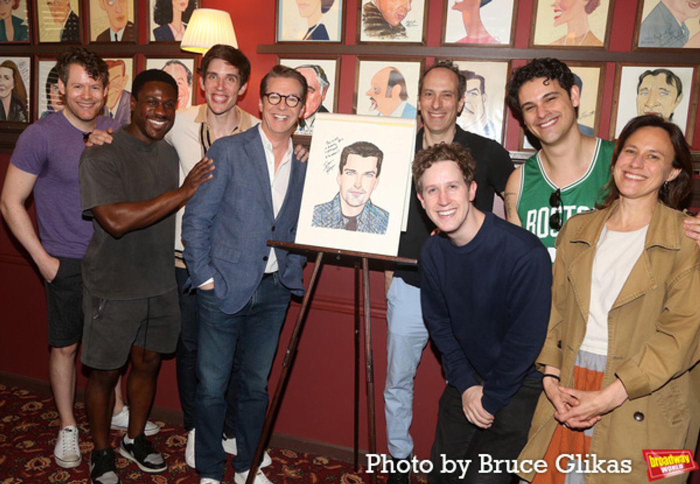 Photos: GOODNIGHT, OSCAR Star Sean Hayes Honored With Sardi's Portrait Photos: GOODNIGHT, OSCAR Star Sean Hayes Honored With Sardi's Portrait Image