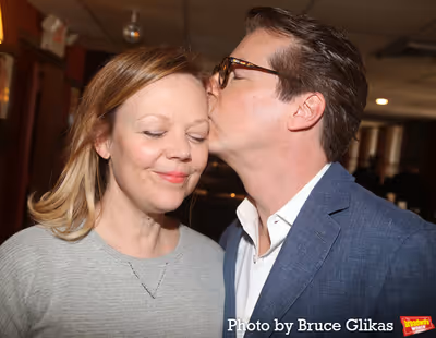 Emily Bergl and Sean Hayes Photo