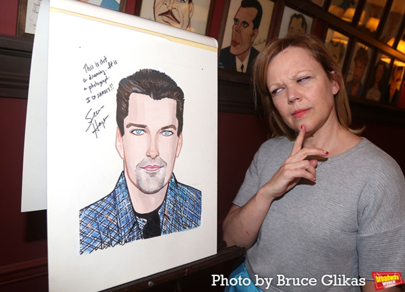 Photos: GOODNIGHT, OSCAR Star Sean Hayes Honored With Sardi's Portrait  Image