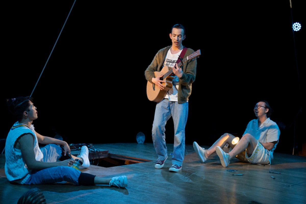 Jose Gamo, Major Curda, and  Zion Jang  at 