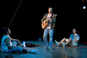 Jose Gamo, Major Curda, and Zion Jang @ BroadwayWorld Jose Gamo, Major Curda, and Zion Jang Photo