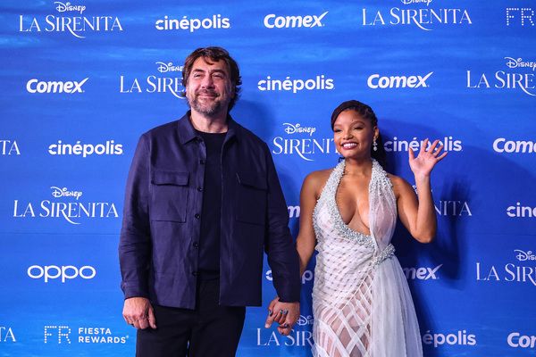 Javier Bardem and Halle Bailey Photo