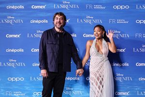 Javier Bardem and Halle Bailey Photo