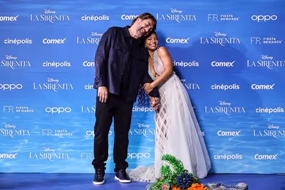 Javier Bardem and Halle Bailey Photo
