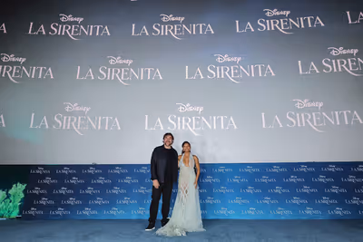 Javier Bardem and Halle Bailey Photo